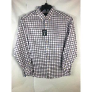 Cremieux Men's XLT Long Sleeve Button Up Multicolor Cotton Adult Shirt A12